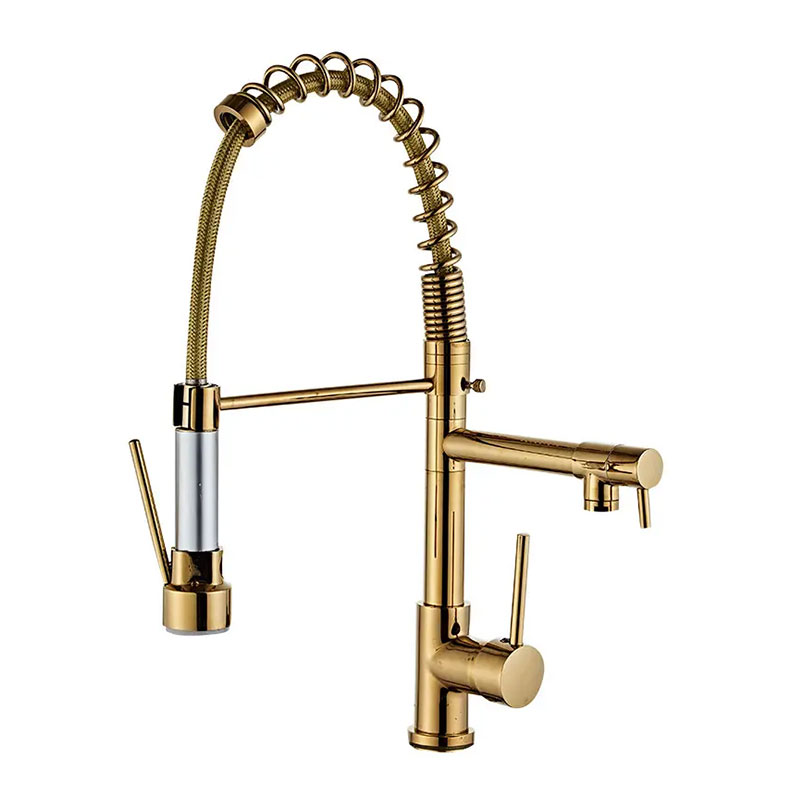 360 Degree Rotation Flexible Pull Out Kitchen Faucets