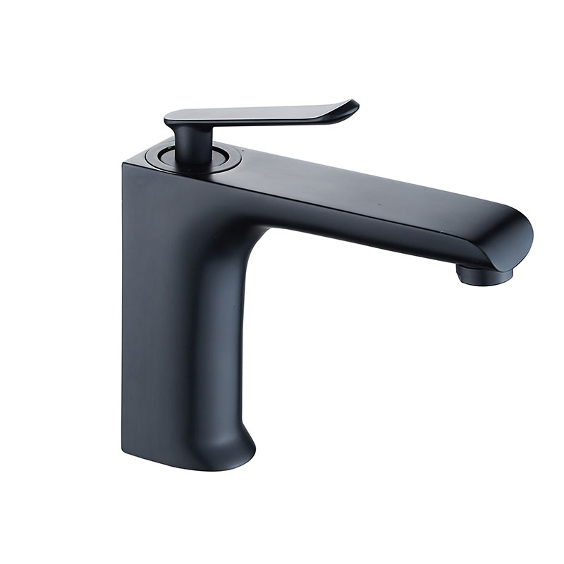 Commercial Matt Black Basin Taps Bathroom