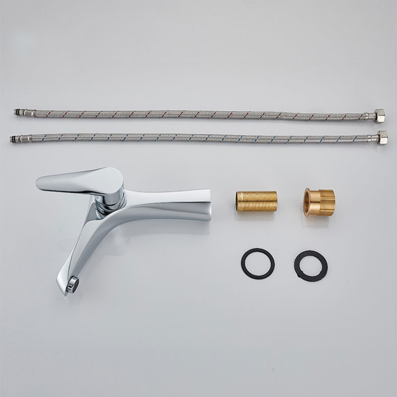 Hot And Cold Deck Mounted Wash Basin Tap