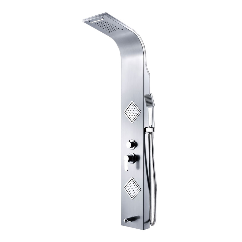 Luxurious Stainless Steel Splash Shower Panel