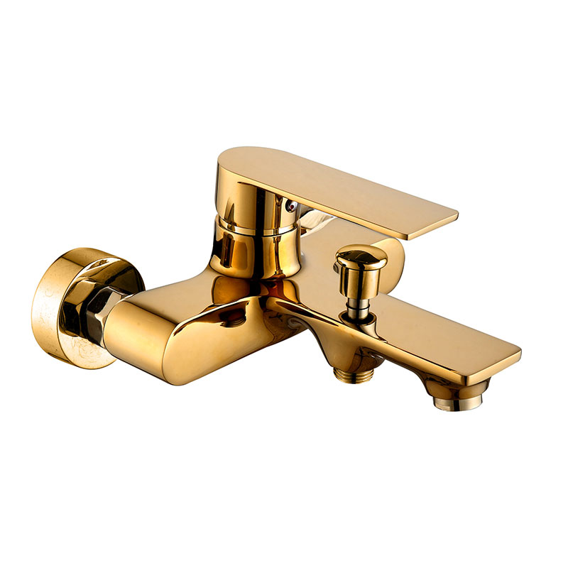 Modern Bathtub Mixer Shower Faucet Chrome Finish