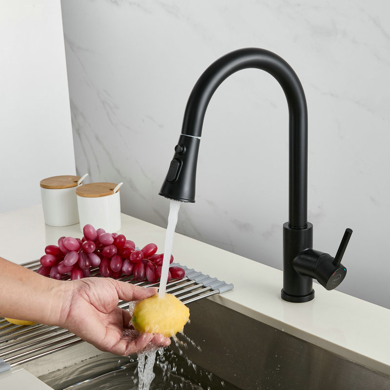 Pull Out Kitchen Faucet Mixer With Sprayer