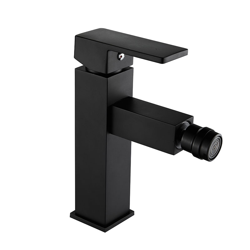 Square Waterfall Bidet Tap For Black Cloakroom