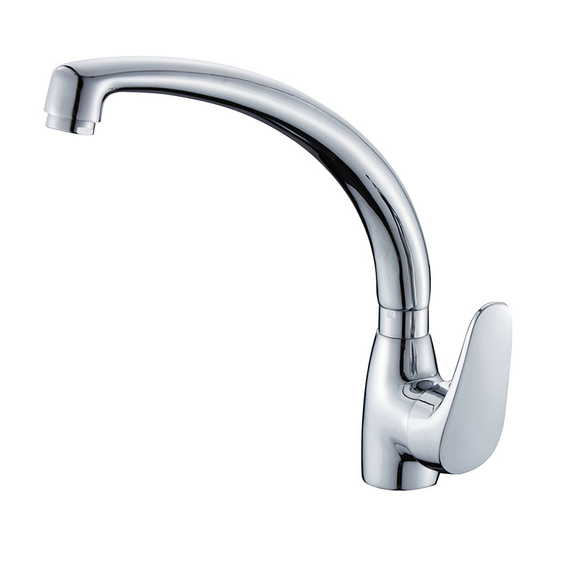 Stainless Steel Gooseneck Kitchen Faucet