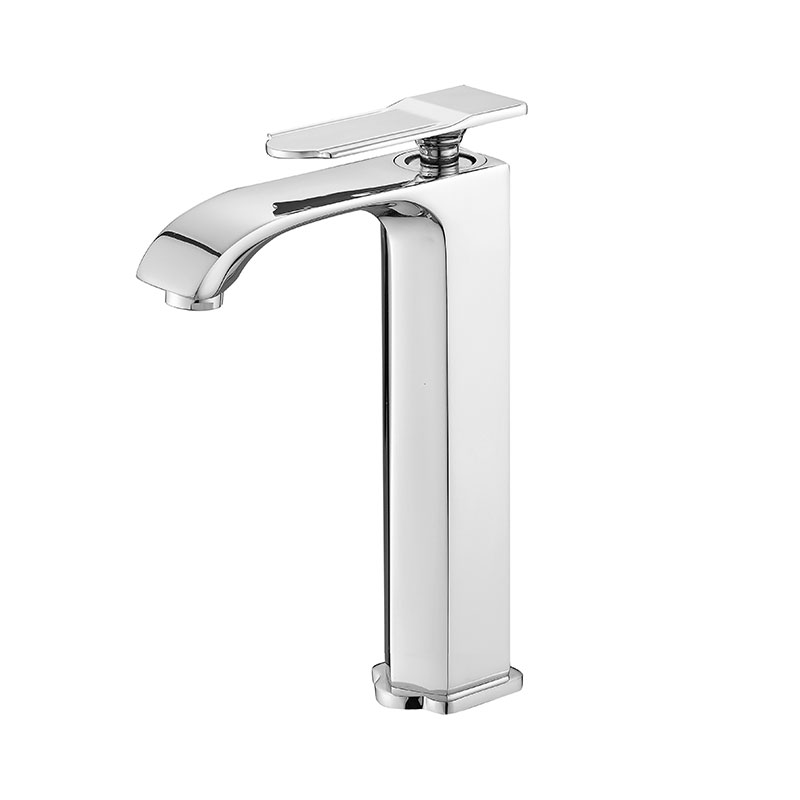 Tall Countertop Basin Water Mixer Tap For Bathroom