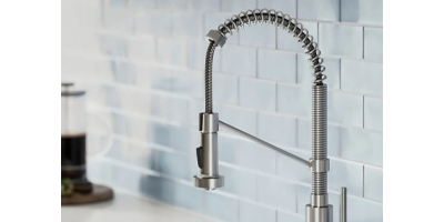 How to clean kitchen faucet?